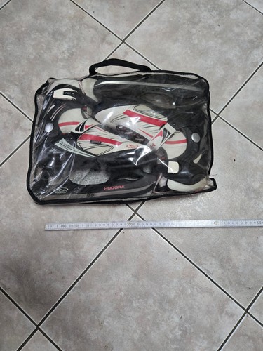 Hudora schlittschuhe weiß rot - hudora,