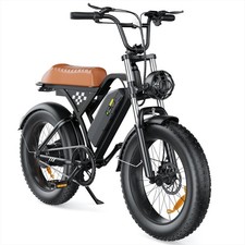 20 Zoll Power E-Bike Fatbike Elektrofahrrad Doppel-Sitz E Mountainbike bis 100KM