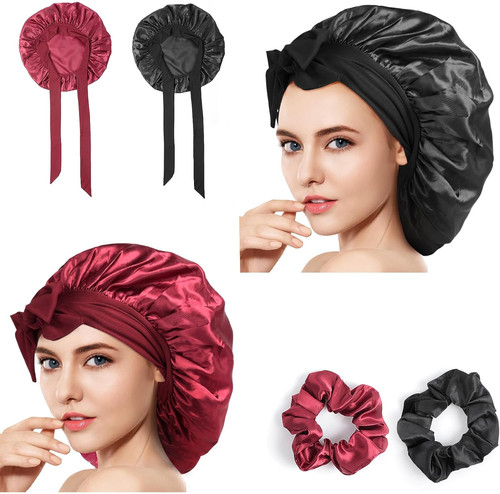Satin haarhaube stück - satin, 4