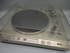 Sony PS-X35 Plattenspieler, diverse Mängel, silber. DEFEKT!!! #IK-705