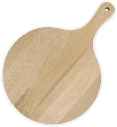 Pizzabrett rund 30cm mit - , griff