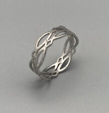 Ringe 6mm 8mm 10mm aus Edelstahl für Damen Herren Größen 16-23 (Größe 50 - 73)