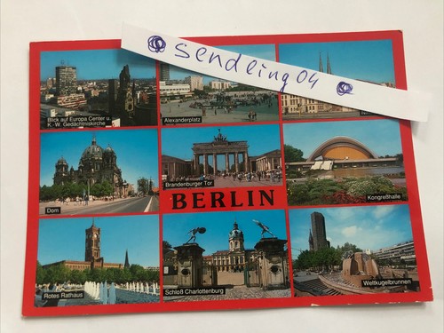 Berlin weltzeituhr - ak,