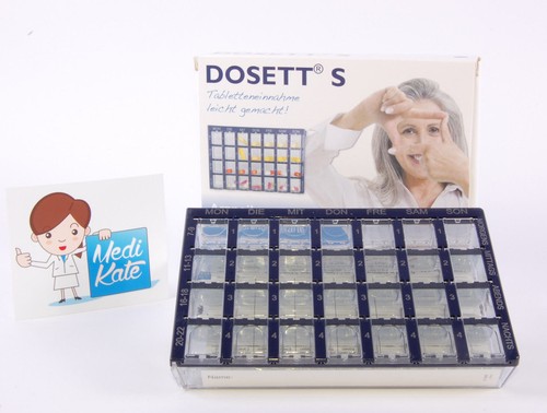 Dosett arzneikassette blau - dosett,