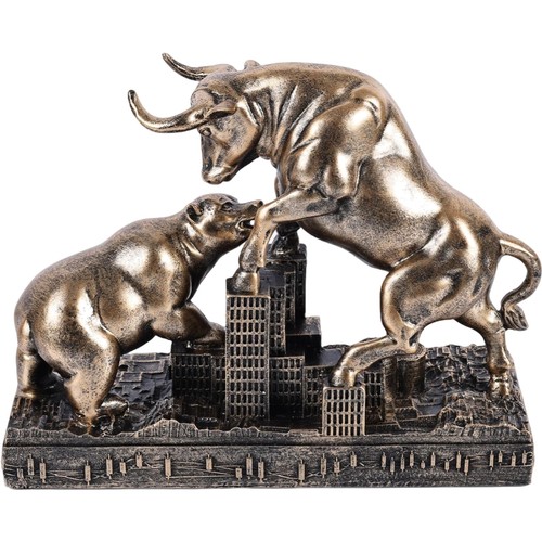Rsenmarktstatue stier und - b,