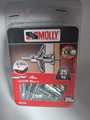 Molly metall 40 mm - molly,