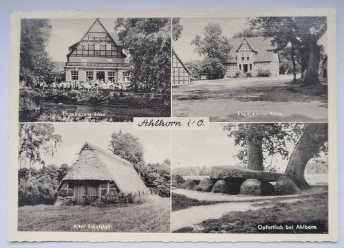 Ahlhorn engelmanns - ahlhorn, i.o.,