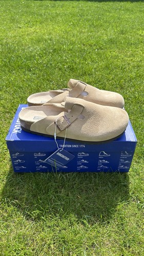 Birkenstock boston beige - birkenstock,