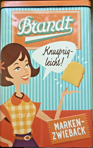Brandt***Zwieback***Retro-Dose