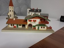 FALLER B-108 H0 BAHNHOF BERGHEIM fertig gebaut