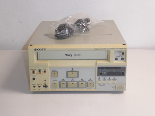 Sony svo 9500mdp vhs - sony, s-vhs