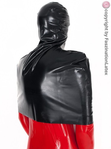 Latex maske kopfsack ohne - latex,