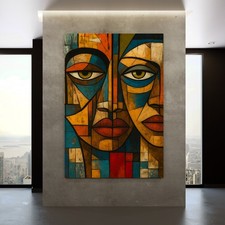 Afrikanische kunst, Wandbild
