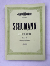 Noten .  Schumann. Lieder