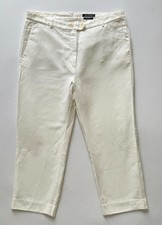 Marc O'Polo Hose Baumwolle Leinen milky stone Gr. 42