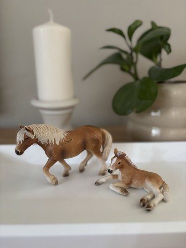Schleich haflinger pferde - schleich,