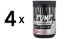 4 x Animal Pump Pre-Workout