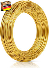 Goldener Schmuckdraht 50m 1mm