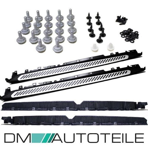 Set aluminium trittbretter - aluminium,