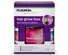 Plagron Top Grow Box Terra Set für Erde Wuchs & Blüte NPK Dünger Kit Starterbox