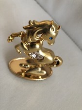 Fengshui Deko Pferd in Gold