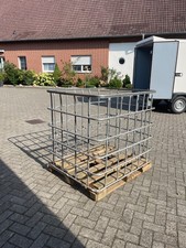 Lagerboxen Kaminholz mit Witterungsschutz