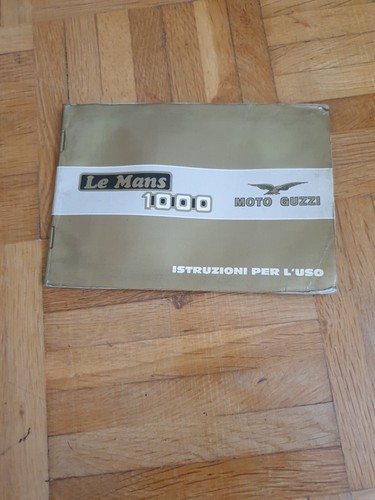 Moto guzzi mans 1000 - guzzi, le