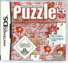 Puzzle: Blumen & Muster DS Neu