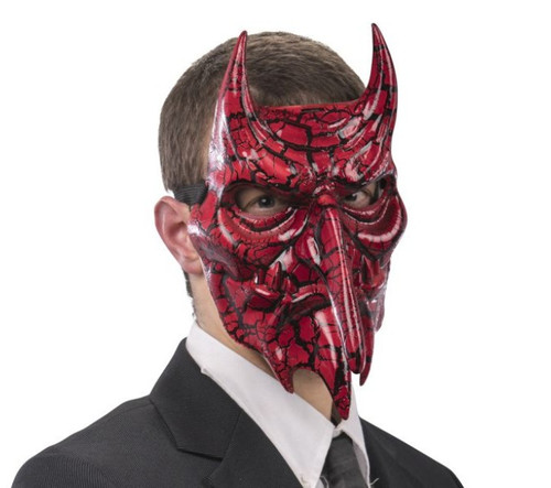 Roter teufel maskerade maske - roter,