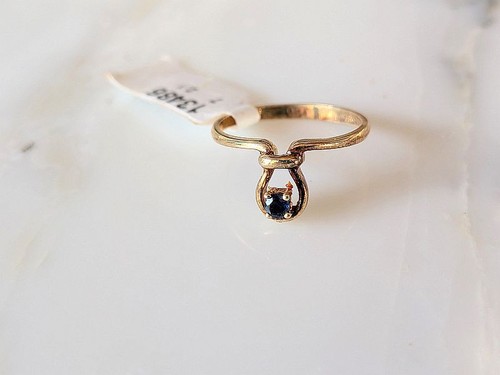 Neu saphirring 585 gold 53 - 585, rw