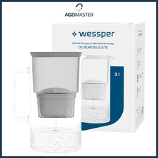 Wessper Glas Wasserfilter 2.5L