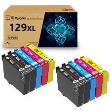 Druckerpatronen für Epson T1291-T1294 XXL WF-3520DWF Stylus SX230 SX235W SX420W