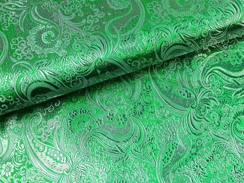 Lurex jacquard stoff brokat - jacquard,