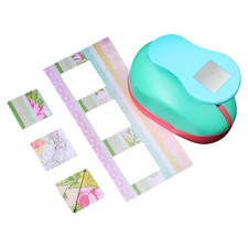 Motivstanzer Quadrat, Papierstanzer, Ausgestanztes Motiv Stanzer Mit Gewelltem R