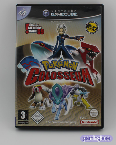 Pokémon colosseum nintendo - pokémon,