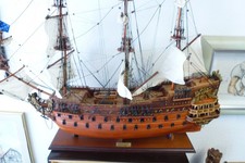 Le Soleil Royal Historisches Schiff, sehr präzise zusammengebaut, 87 cm lang