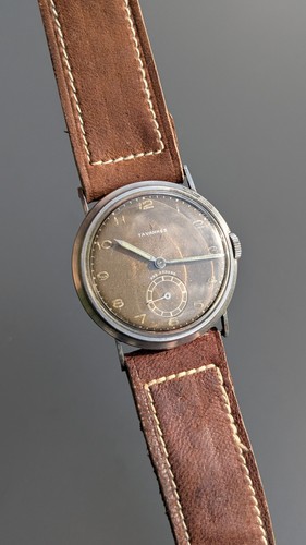 Vintage tavannes militäruhr - vintage,