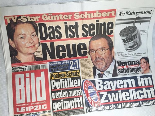 Bildzeitung vom 2003 - 20.02.2003, *