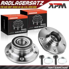 2x Radnabe Radlagersatz Hinten