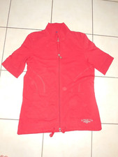 Cecil Long Shirt Jacke Rot XL