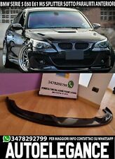 SPLITTER GEEIGNET FÜR BMW 5ER E60 E61 M5 HAMANN GLÄNZEND SCHWARZ UNTER STOßSTANG