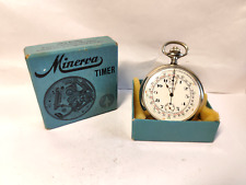 Huber- Minerva Militär-Taschenchronograph in Top Zustand Kaliber Minerva 19' 9CH