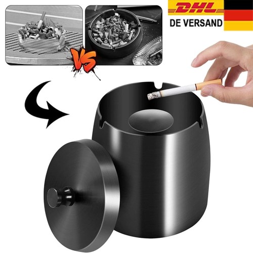 Aschenbecher edelstahl großer - aschenbecher,