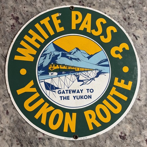 White pass yukon route - white, &