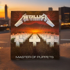 Metallica “Master Of Puppets” 1986 UK Megaforce Record MFN60 LP