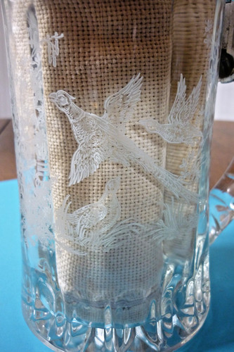 Jagdmotiv glas bierkrug - jagdmotiv,