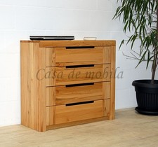 Massivholz Schubladenkommode