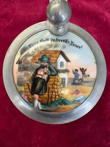 Antiker bierhumpen glas - bierhumpen,