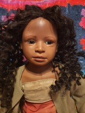 Zapf Creation Puppe mit Vinyl/Stoffkörper "Bindhi" ca. 57cm von Bettina Feigens