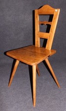 Stuhl  bäuerlicher Brettstuhl